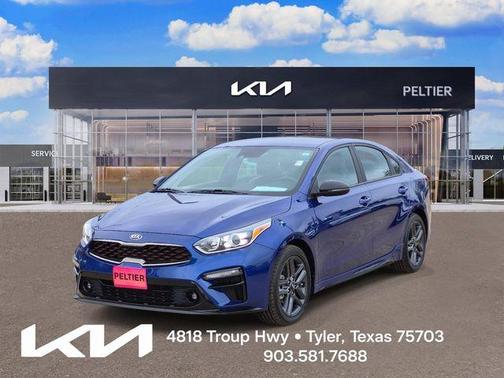Deep Sea Blue 2021 Kia Forte GT-Line