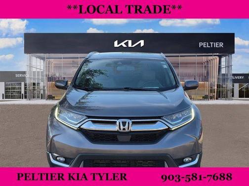 Lunar Silver Metallic 2018 Honda CR-V Touring