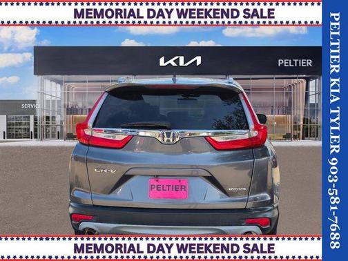 Lunar Silver Metallic 2018 Honda CR-V Touring