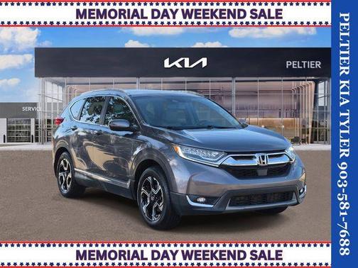 Lunar Silver Metallic 2018 Honda CR-V Touring
