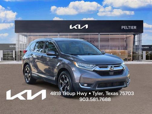 Lunar Silver Metallic 2018 Honda CR-V Touring