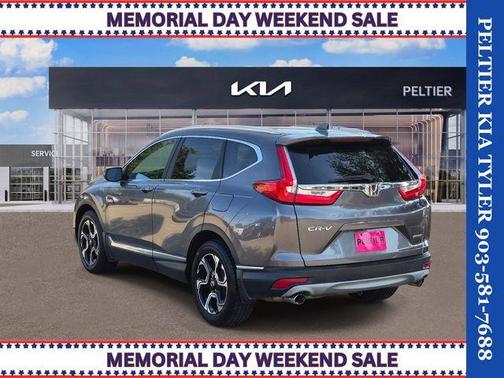Lunar Silver Metallic 2018 Honda CR-V Touring