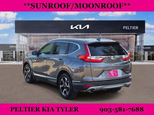 Lunar Silver Metallic 2018 Honda CR-V Touring