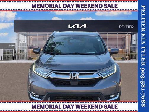 Lunar Silver Metallic 2018 Honda CR-V Touring