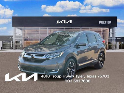Lunar Silver Metallic 2018 Honda CR-V Touring