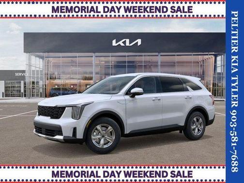Glacial White Pearl 2026 Kia Sorento LX