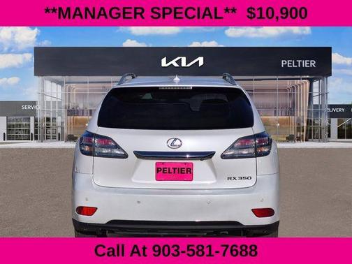 Starfire Pearl 2011 Lexus RX 350 Base