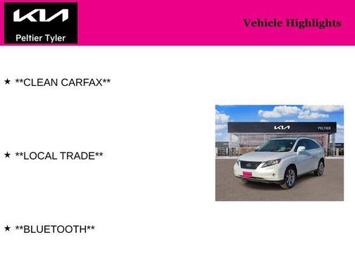 2011 Lexus RX 350 Base