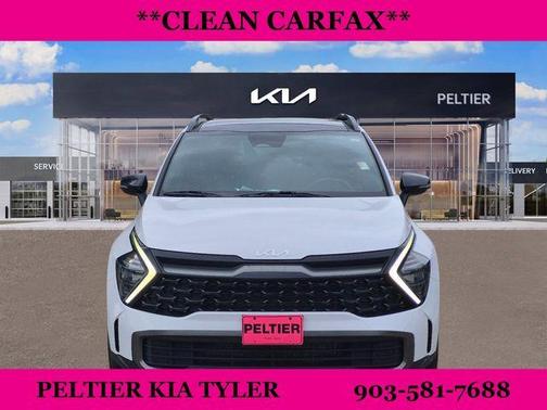 Glacial White Pearl 2023 Kia Sportage X-Line