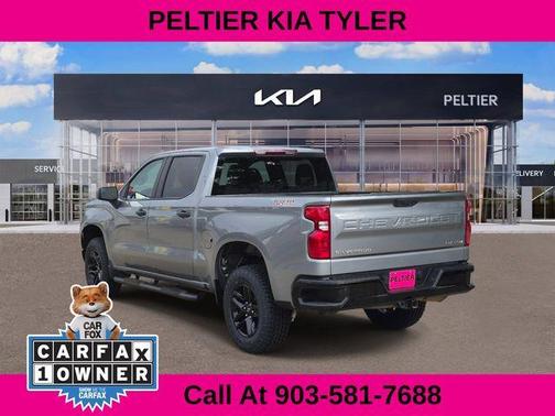 Sterling Gray Metallic 2024 Chevrolet Silverado 1500 Custom Trail Boss