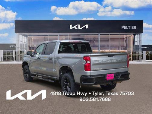 Sterling Gray Metallic 2024 Chevrolet Silverado 1500 Custom Trail Boss