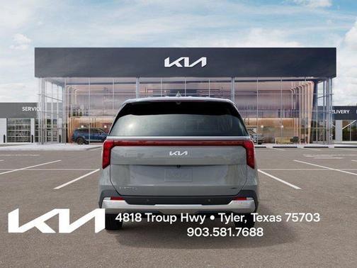 Ceramic Silver 2026 Kia Carnival Hybrid EX