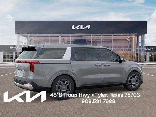 Ceramic Silver 2026 Kia Carnival Hybrid EX