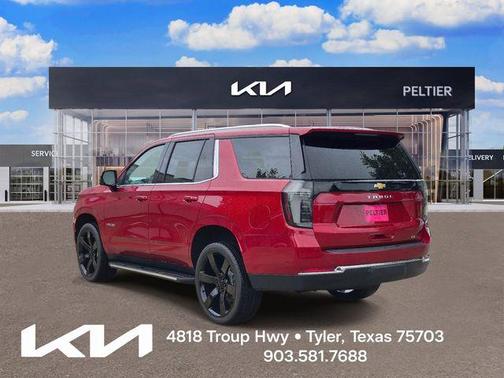 Radiant Red 2025 Chevrolet Tahoe LT