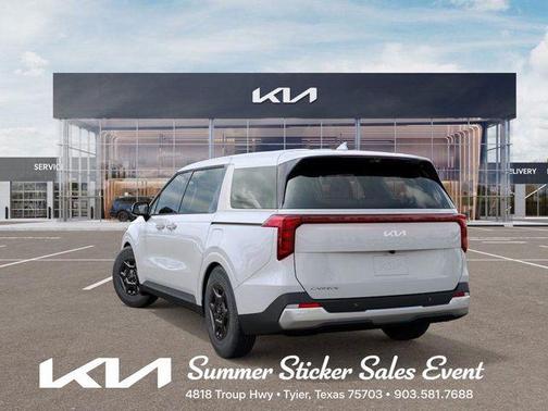 Snow White Pearl 2026 Kia Carnival LXS