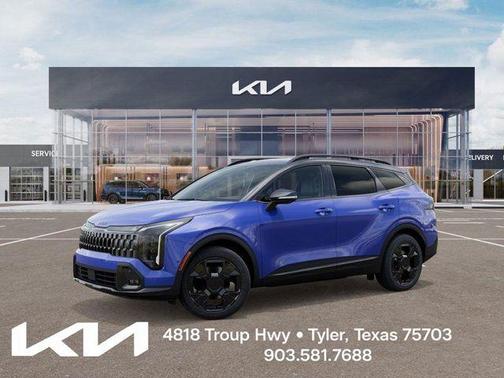 Blue / Black 2026 Kia Sportage X-Pro Prestige