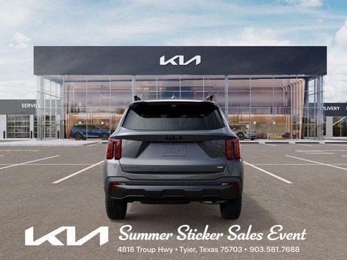 Steel Gray 2026 Kia Sorento Hybrid X-LINE SX PRESTIGE