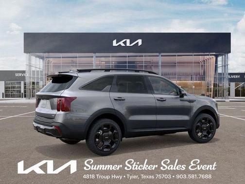 Steel Gray 2026 Kia Sorento Hybrid X-LINE SX PRESTIGE
