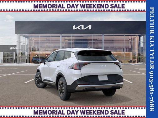 Snow White Pearl 2026 Kia Sportage Hybrid LX