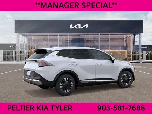 Snow White Pearl 2026 Kia Sportage Hybrid LX