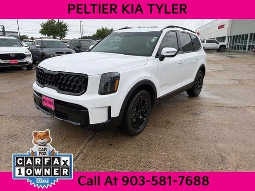 Glacial White Pearl 2025 Kia Telluride EX X-Line
