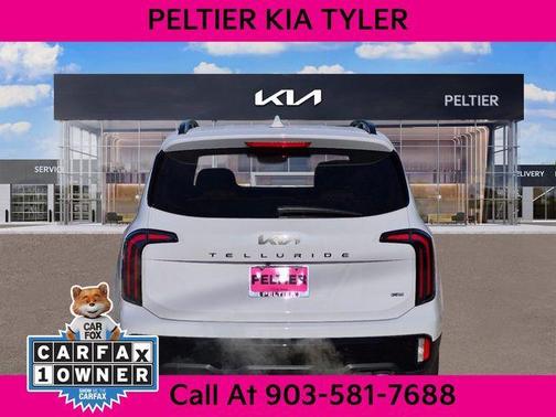 Glacial White Pearl 2025 Kia Telluride EX X-Line