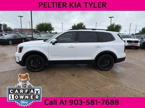Glacial White Pearl 2025 Kia Telluride EX X-Line