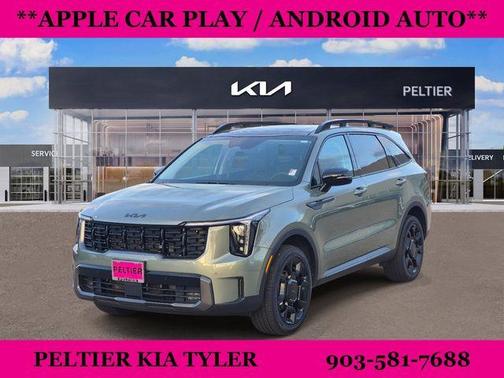 Jungle Green 2025 Kia Sorento X-Line EX