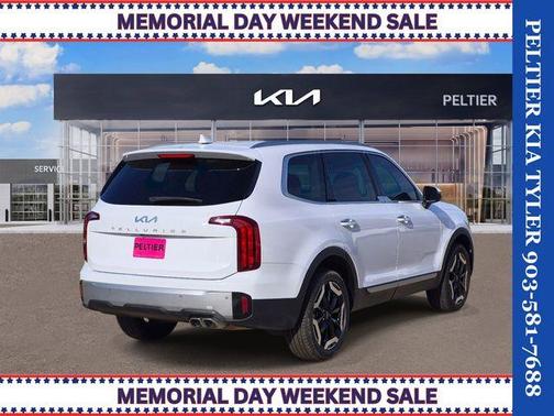 Glacial White Pearl 2023 Kia Telluride S