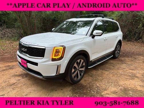 Glacial White Pearl 2022 Kia Telluride EX