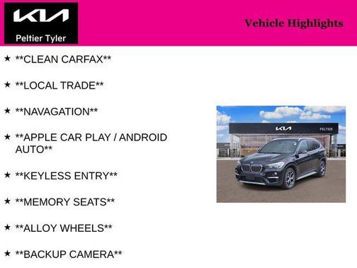 Jet Black 2019 BMW X1 sDrive28i