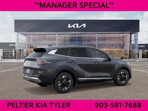 Gravity Gray 2026 Kia Sportage Hybrid LX