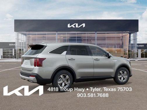 Ivory Silver 2026 Kia Sorento LX