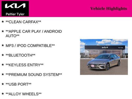 2025 Hyundai ELANTRA SEL Sport