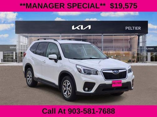 Crystal White Pearl 2021 Subaru Forester Premium