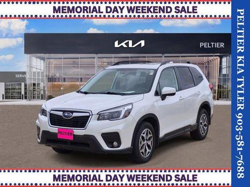 Crystal White Pearl 2021 Subaru Forester Premium