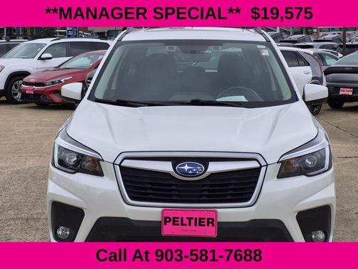 Crystal White Pearl 2021 Subaru Forester Premium
