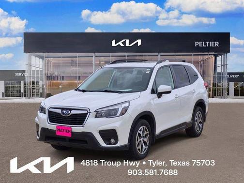 Crystal White Pearl 2021 Subaru Forester Premium