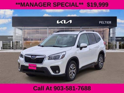 Crystal White Pearl 2021 Subaru Forester Premium