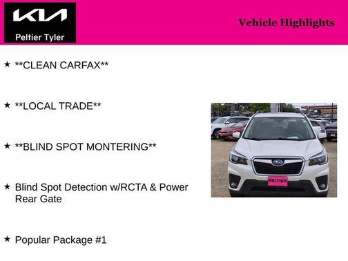 Crystal White Pearl 2021 Subaru Forester Premium