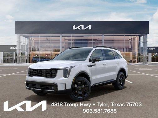 Snow White Pearl 2026 Kia Sorento Hybrid X-LINE SX PRESTIGE