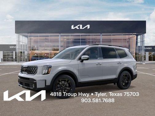 Wolf Gray 2025 Kia Telluride SX X-Line