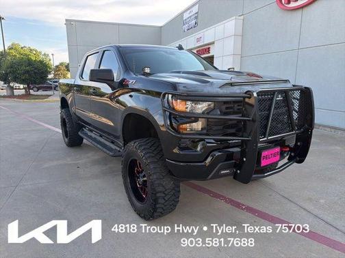 Black 2022 Chevrolet Silverado 1500 Custom Trail Boss