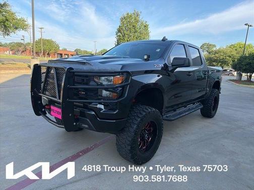 Black 2022 Chevrolet Silverado 1500 Custom Trail Boss