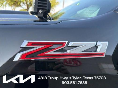 Black 2022 Chevrolet Silverado 1500 Custom Trail Boss