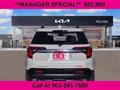 White Frost Tri-Coat 2021 GMC Acadia AT4