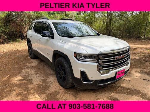 White Frost Tri-Coat 2021 GMC Acadia AT4