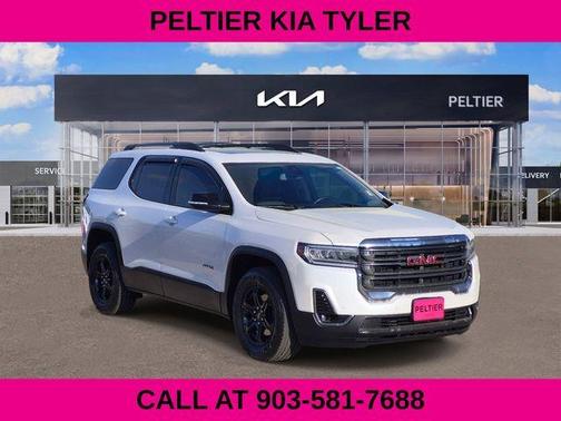 White Frost Tri-Coat 2021 GMC Acadia AT4