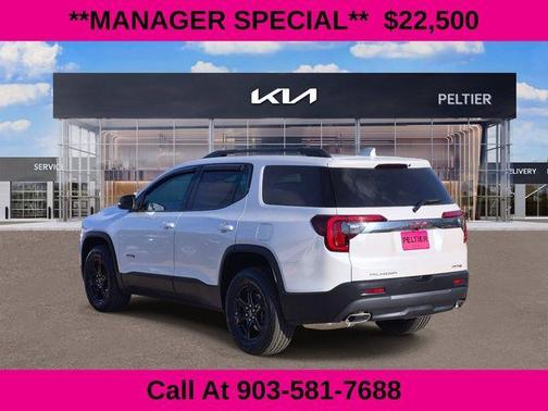 White Frost Tri-Coat 2021 GMC Acadia AT4