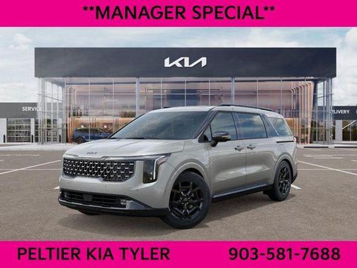 Ivory Silver 2026 Kia Carnival Hybrid SX Prestige